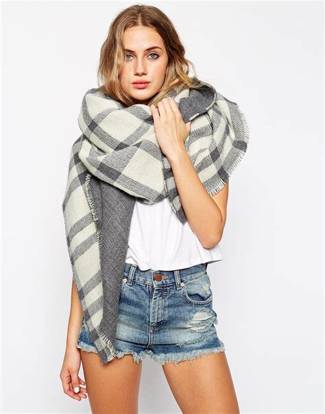 écharpe oversize femme